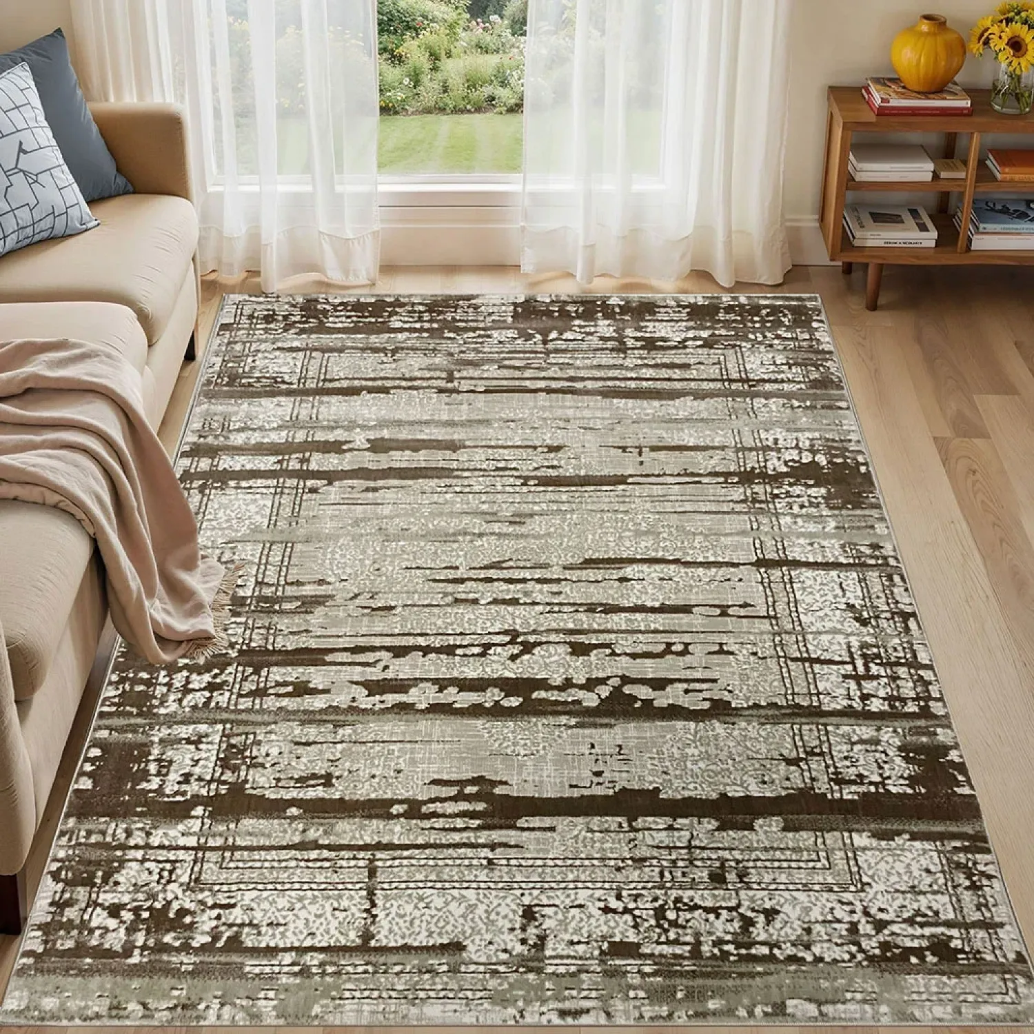 Χαλιά Ανάγλυφα Mira 0174A Vizon