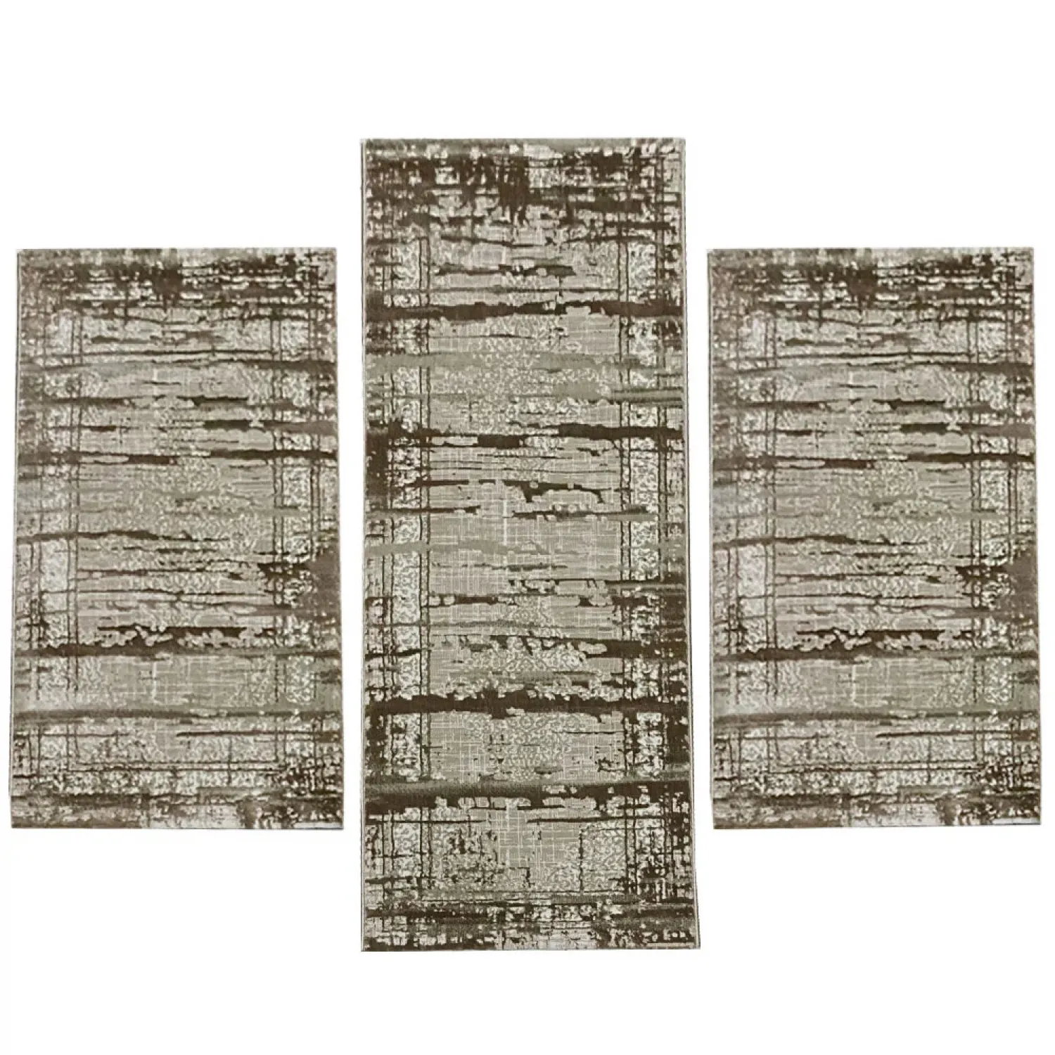 Σετ Κρεβατοκάμαρας 3τμχ Ανάγλυφα Mira 0174A Vizon