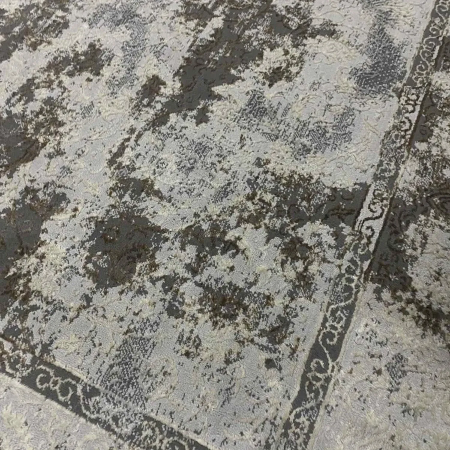 Χαλιά Ανάγλυφα Mira 0175A Grey