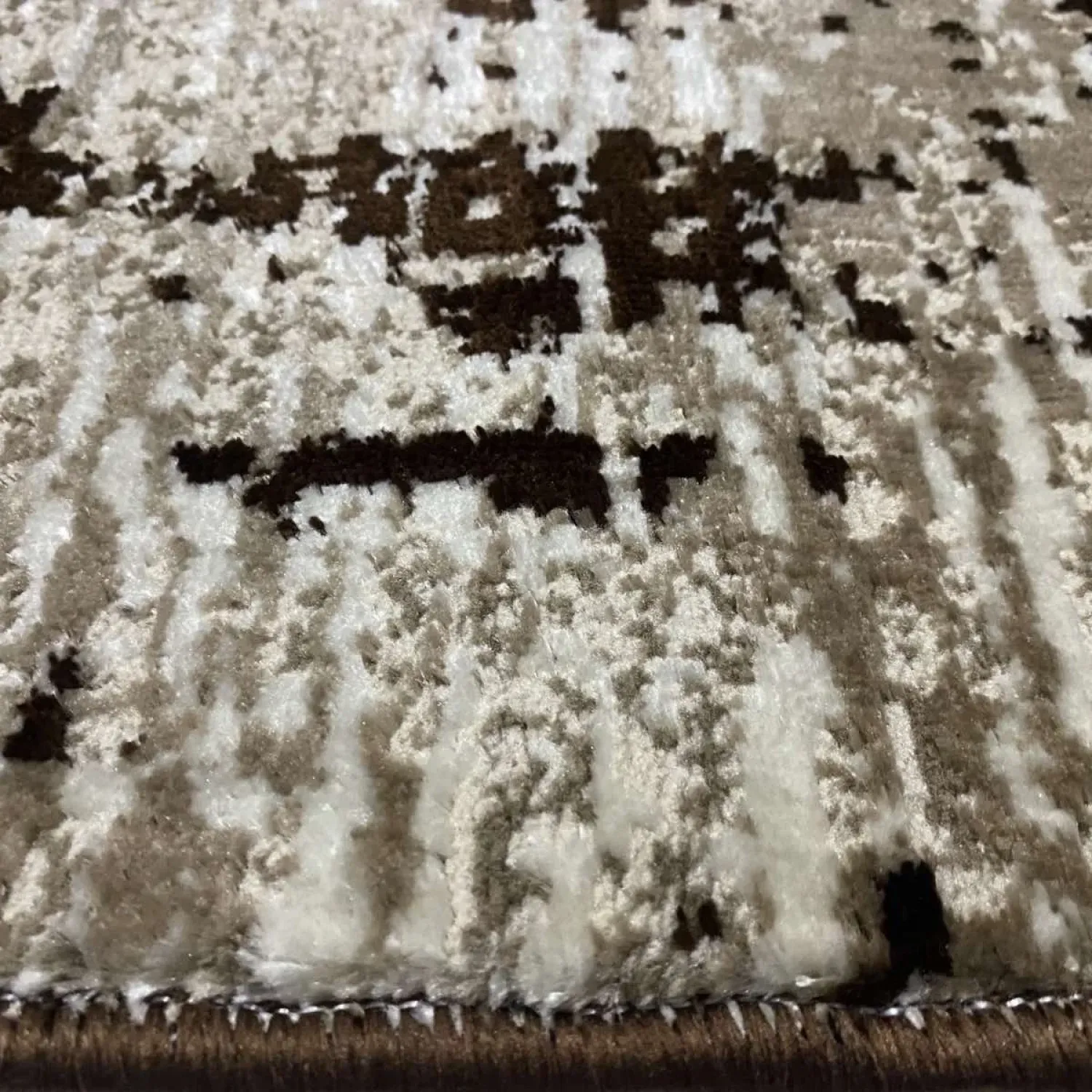 Χαλιά Ανάγλυφα Mira 0176A Brown