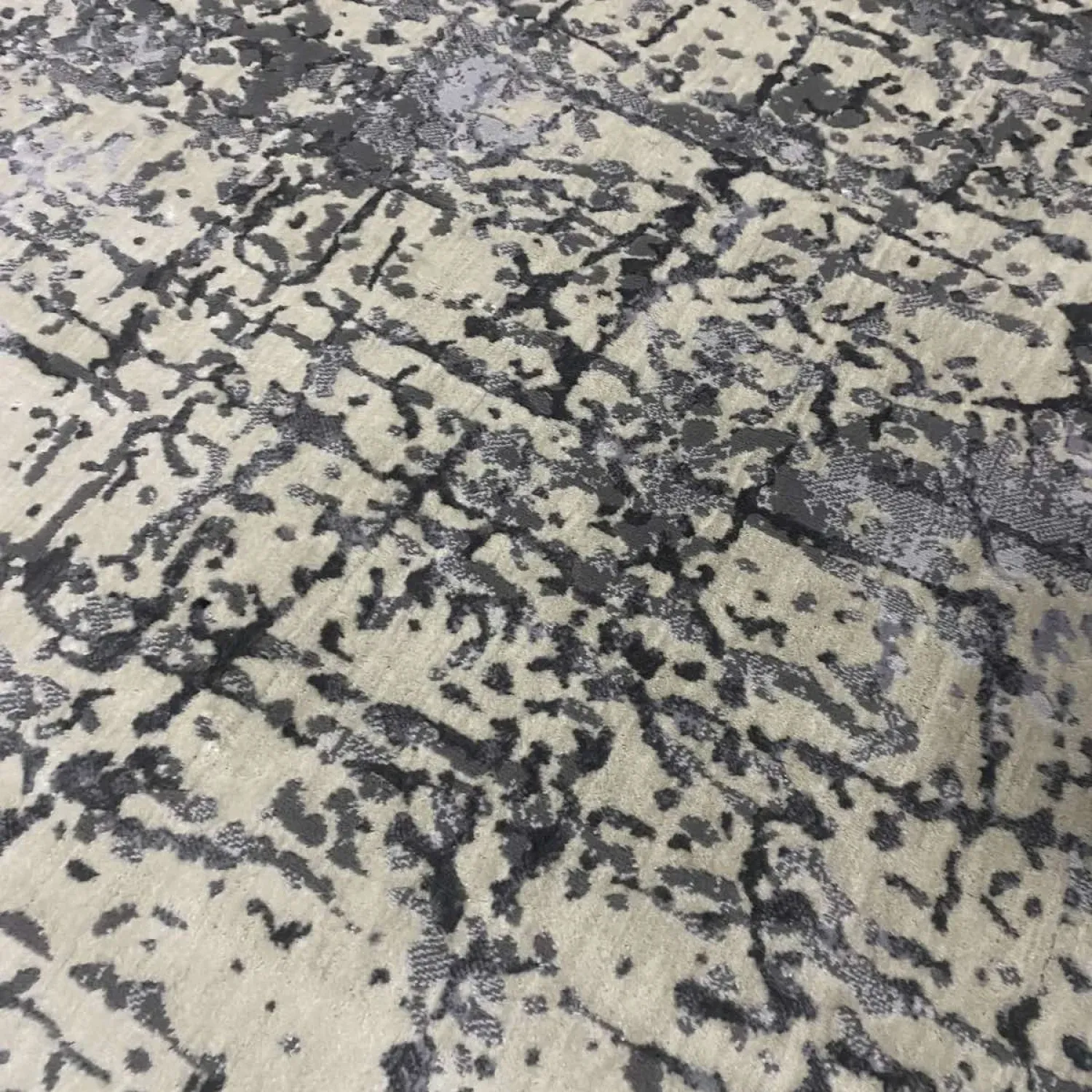 Χαλιά Ανάγλυφα Mira 0177A Grey