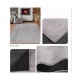 Χαλί Soft Velvet Γούνινη light grey 200x250