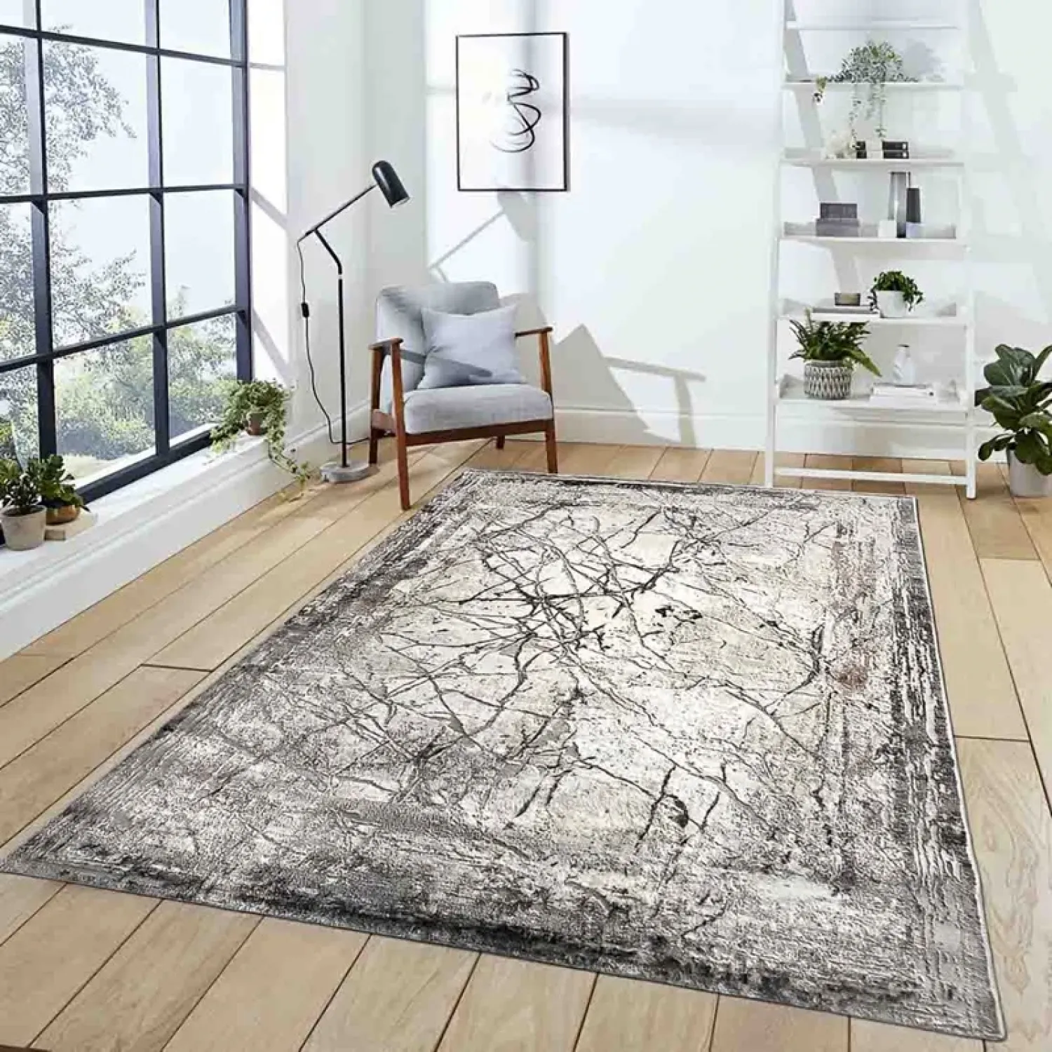 Χαλιά Ανάγλυφα Με Βελούδινη Υφή MARRY MR 331 Dark Vizon Gold