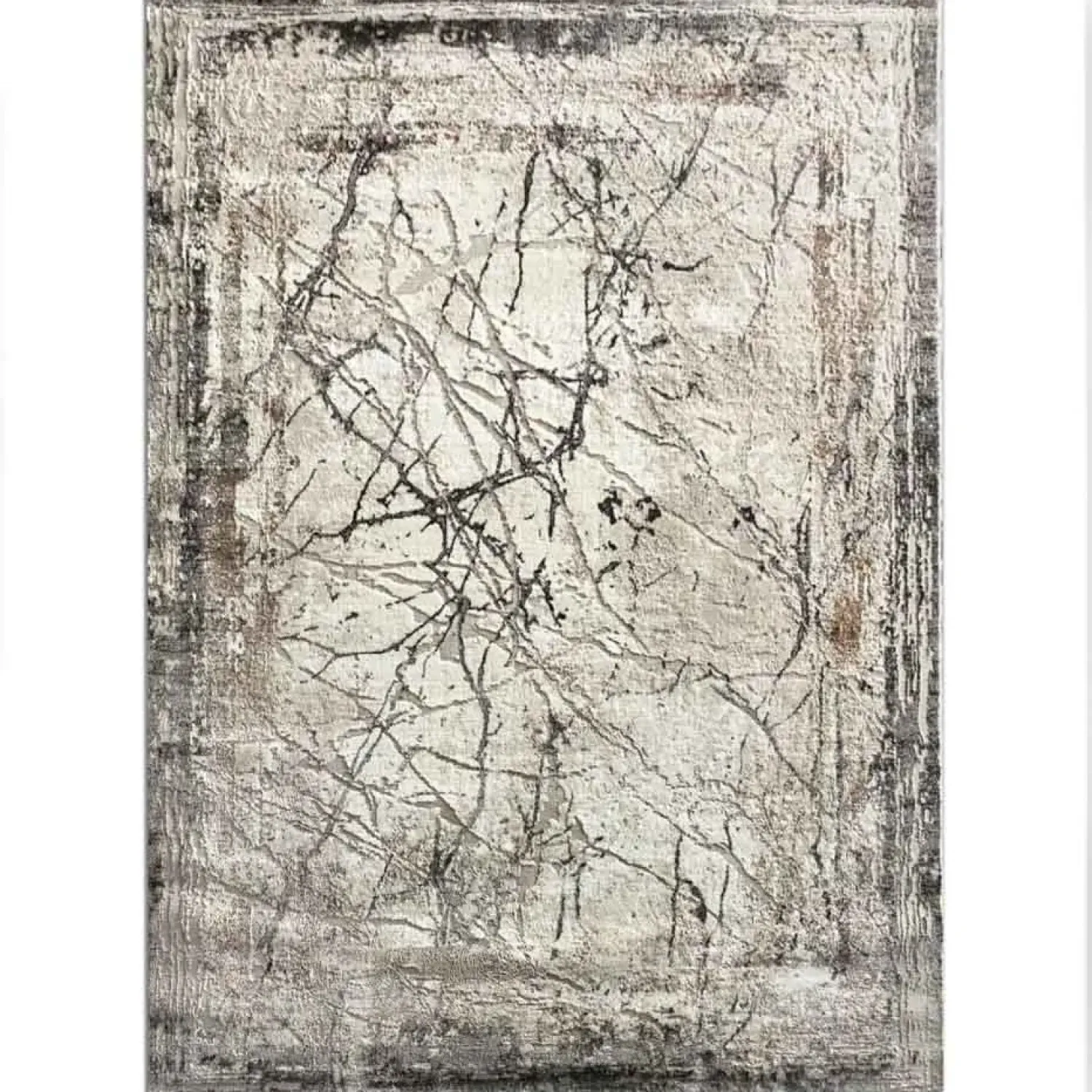 Χαλιά Ανάγλυφα Με Βελούδινη Υφή MARRY MR 331 Dark Vizon Gold