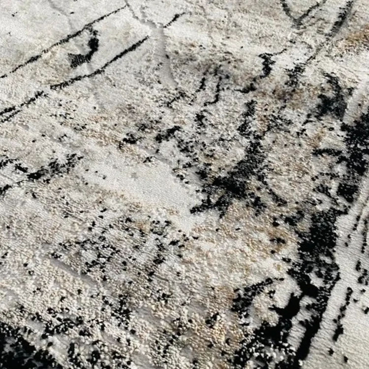 Χαλιά Ανάγλυφα Με Βελούδινη Υφή MARRY MR 331 Grey Black