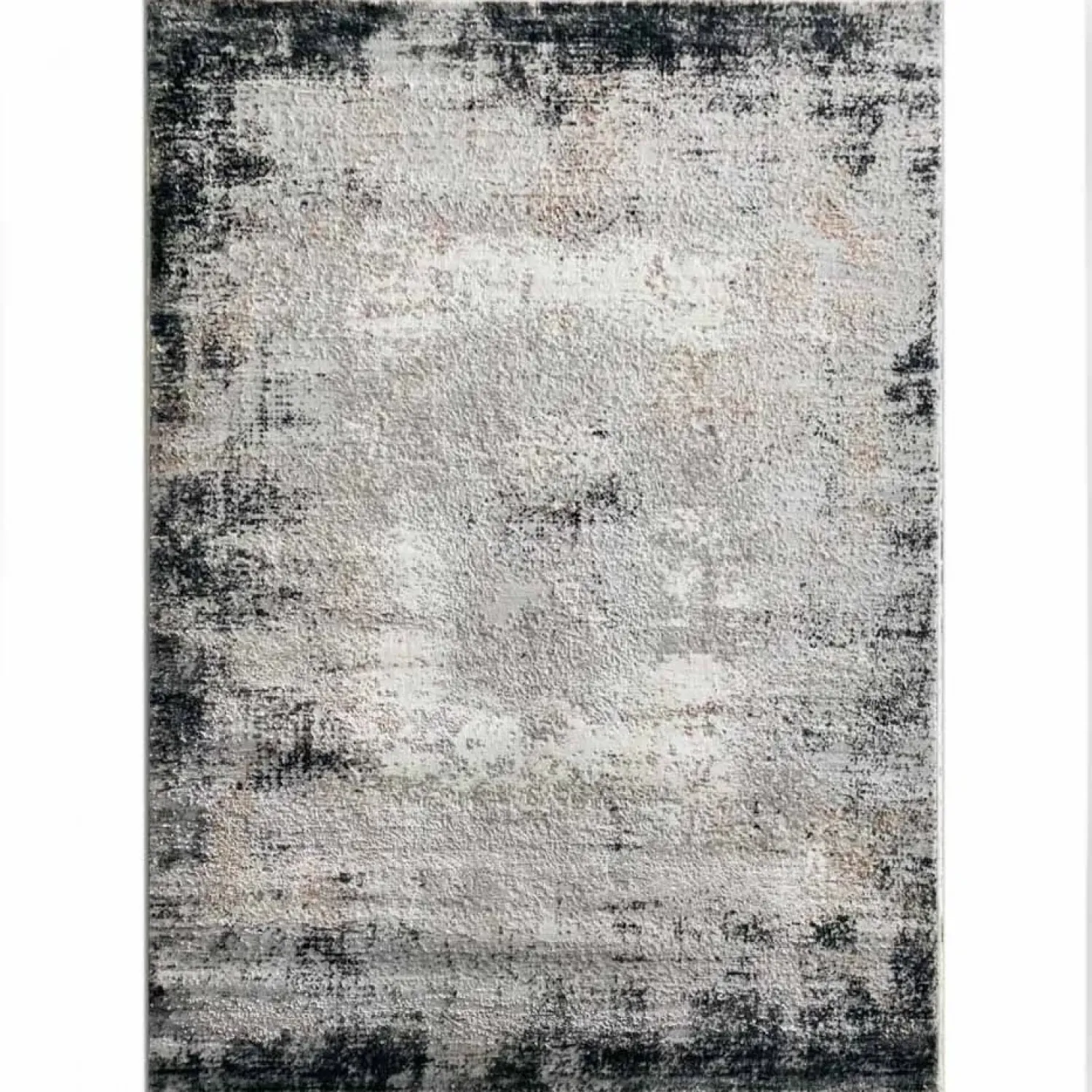 Χαλιά Ανάγλυφα Με Βελούδινη Υφή MARRY MR 529 Antrasit Black