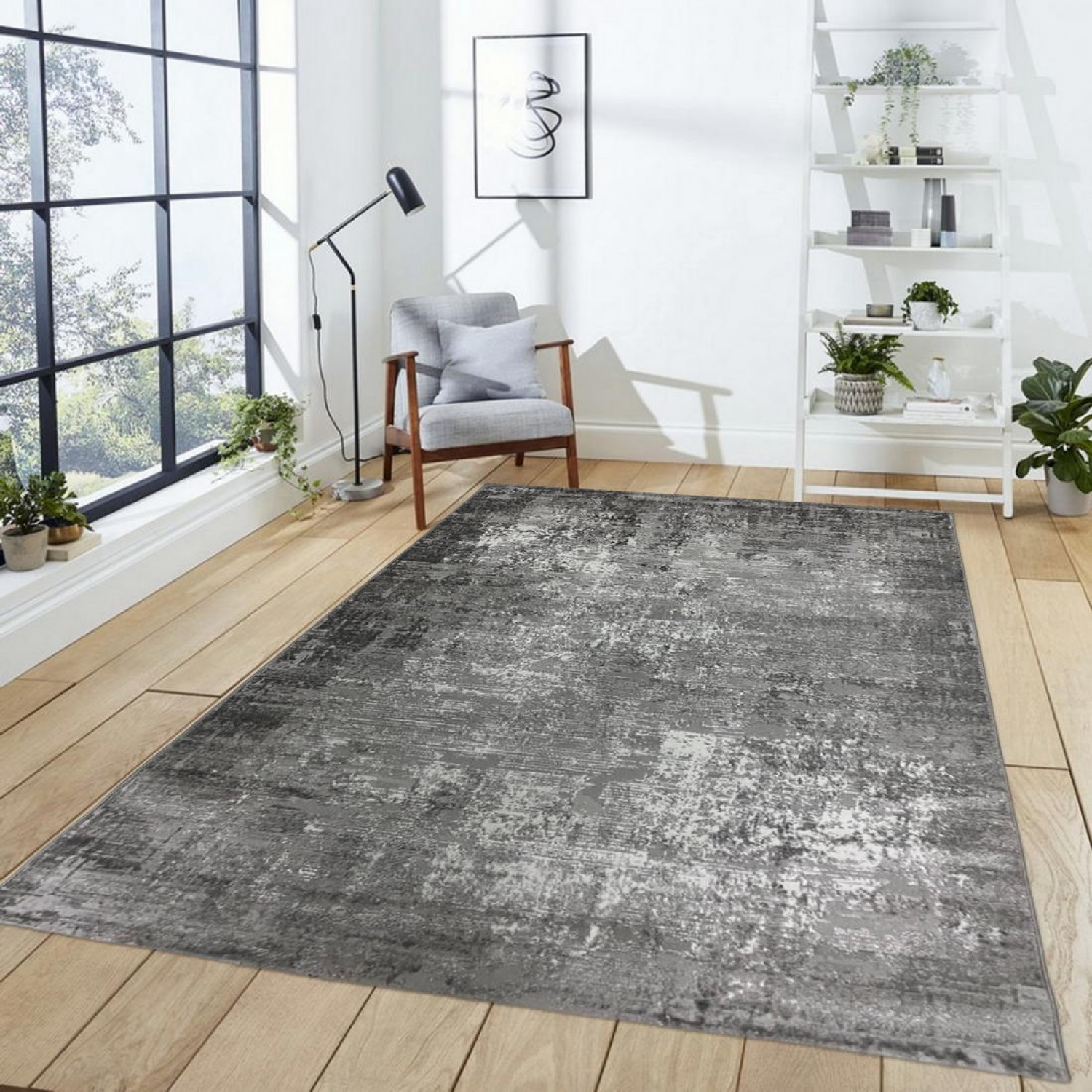 Διάδρομος 080cm Ανάγλυφα  Grey NP377