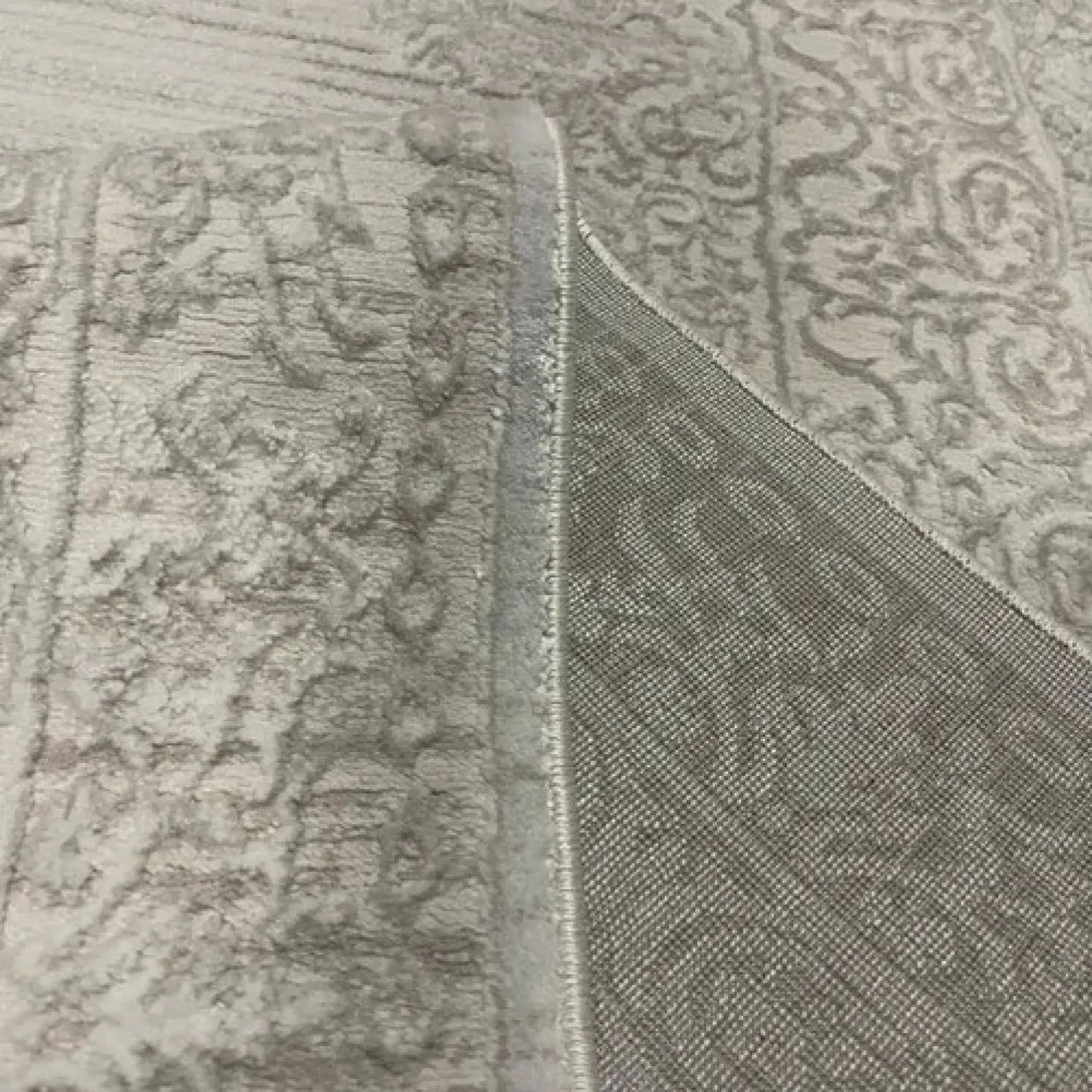 Διάδρομος 080cm Ανάγλυφα Με Βελούδινη Υφή Lazer Cream Beige LZ172