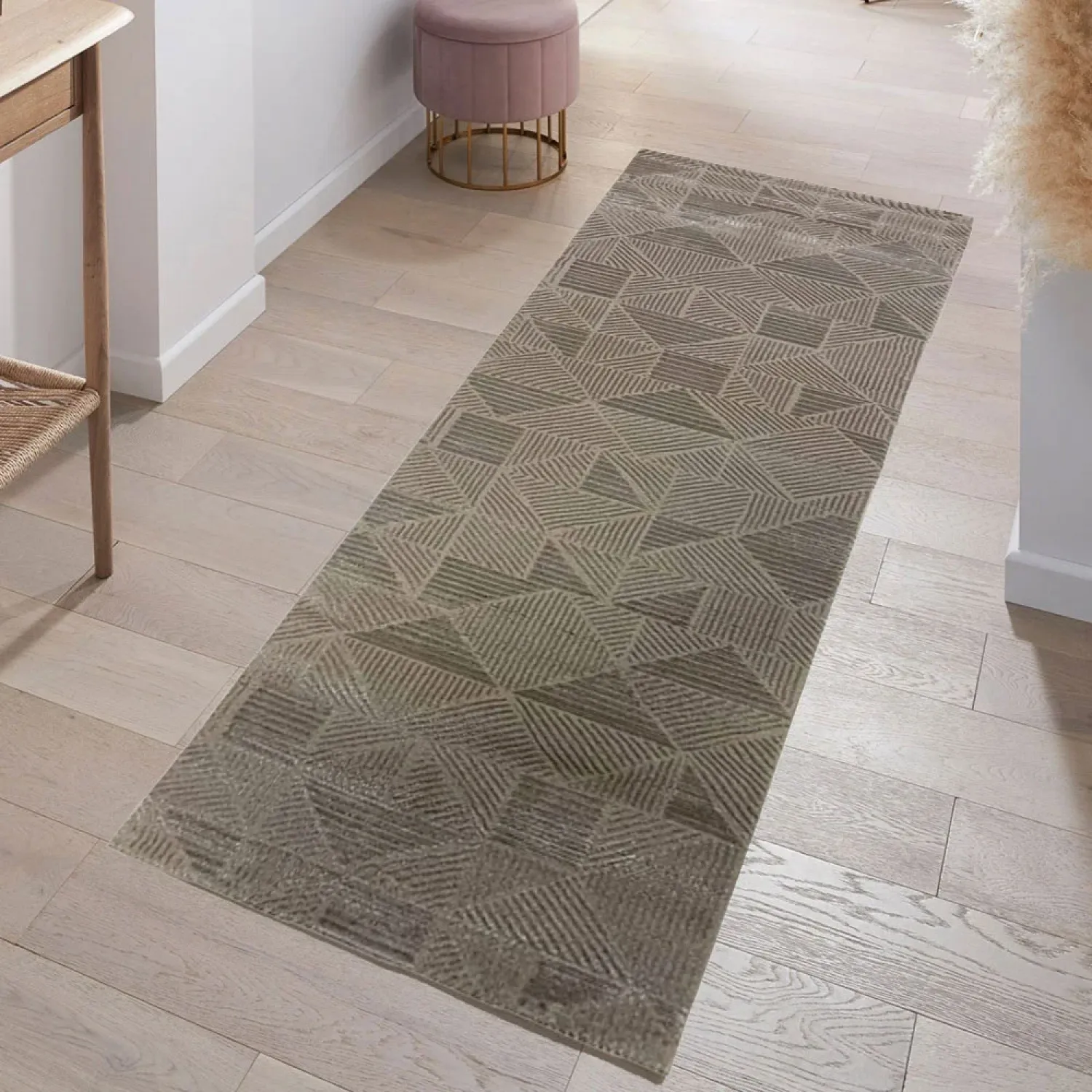 Διάδρομος 080cm Ανάγλυφα Με Βελούδινη Υφή Lazer Vizon Vizon LZ285