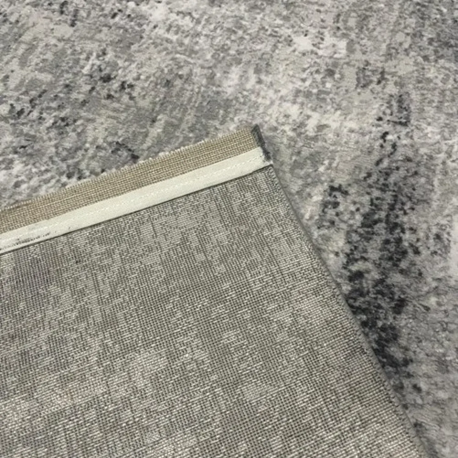 Διάδρομος 080cm Ανάγλυφα Με Βελούδινη Υφή Lazer Grey Antrasit LZ286