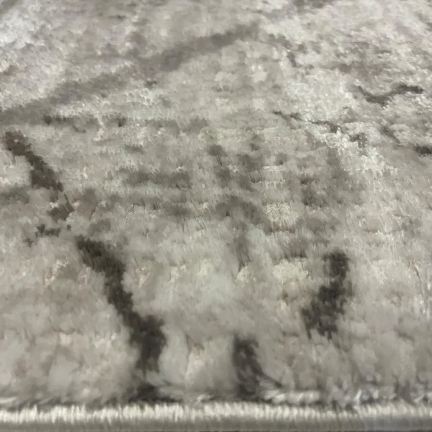 Διάδρομος 080cm Ανάγλυφα Με Βελούδινη Υφή Lazer Cream Brown LZ287