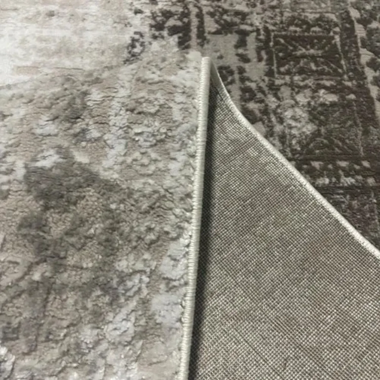 Διάδρομος 080cm Ανάγλυφα Με Βελούδινη Υφή Lazer Cream Brown LZ313