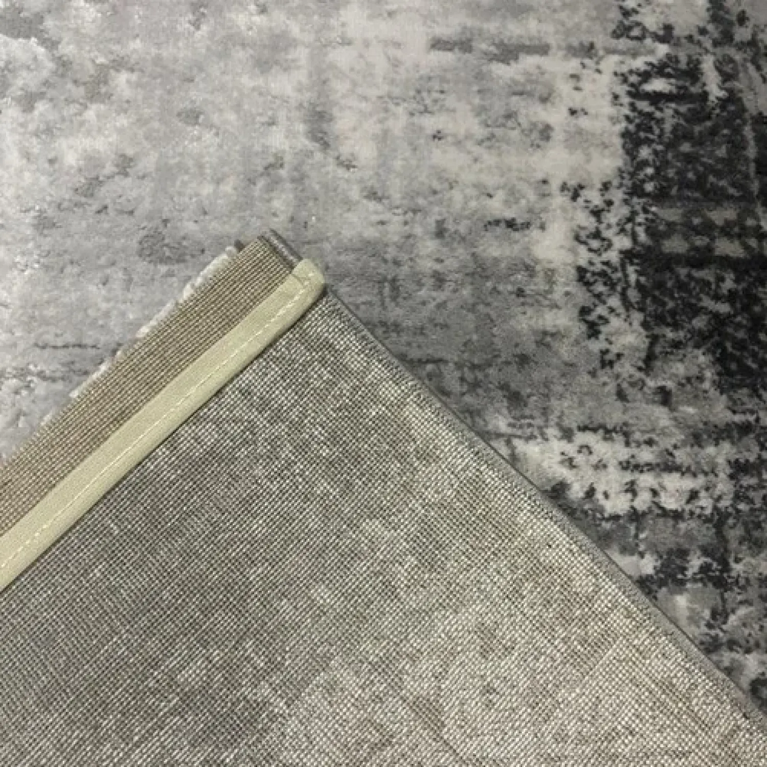 Διάδρομος 080cm Ανάγλυφα Με Βελούδινη Υφή Lazer Grey Antrasit LZ313