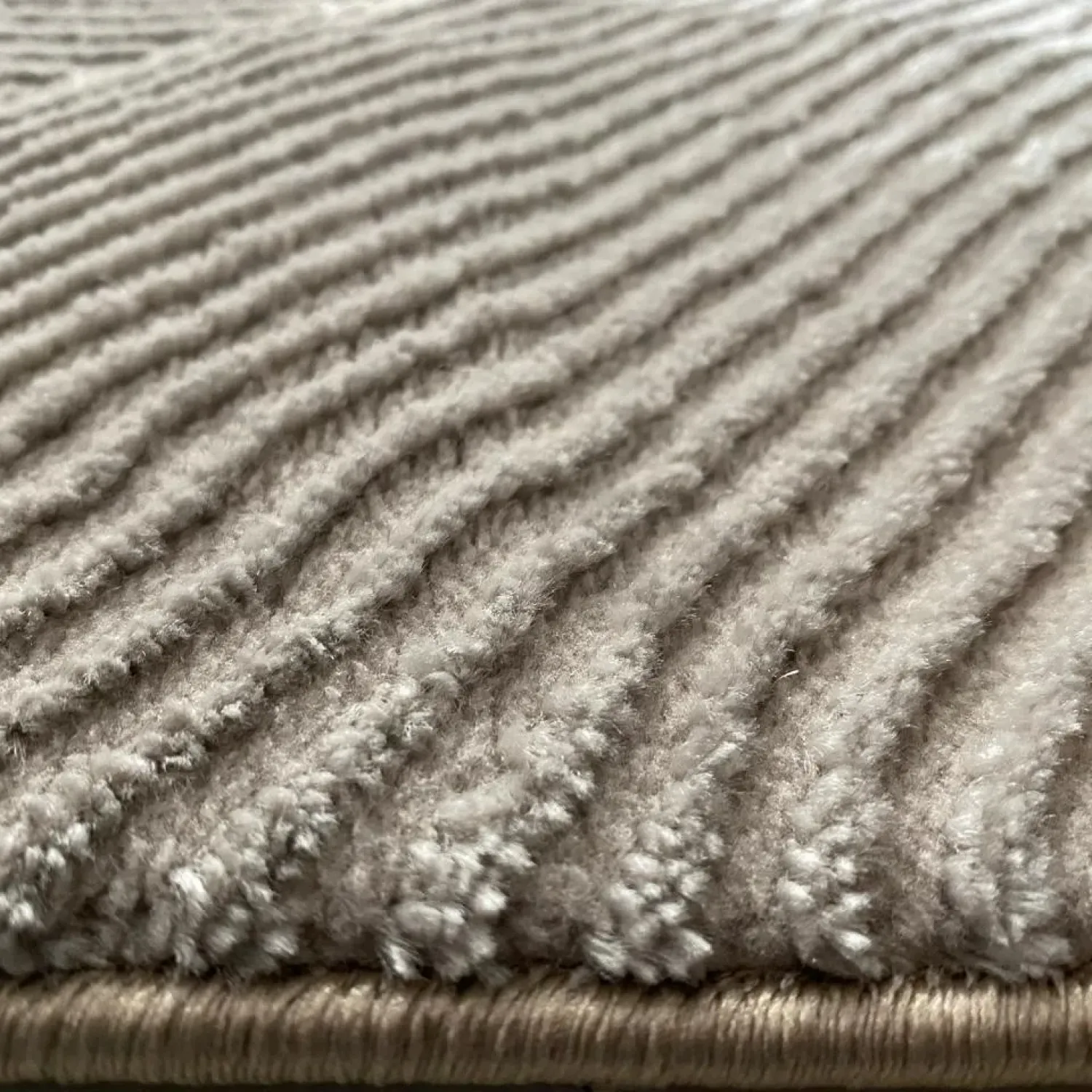 Χαλιά Ανάγλυφα Με Βελούδινη Υφή Lazer Vizon Vizon LZ285 Σετ Κρεβατοκάμαρας 3Τμχ