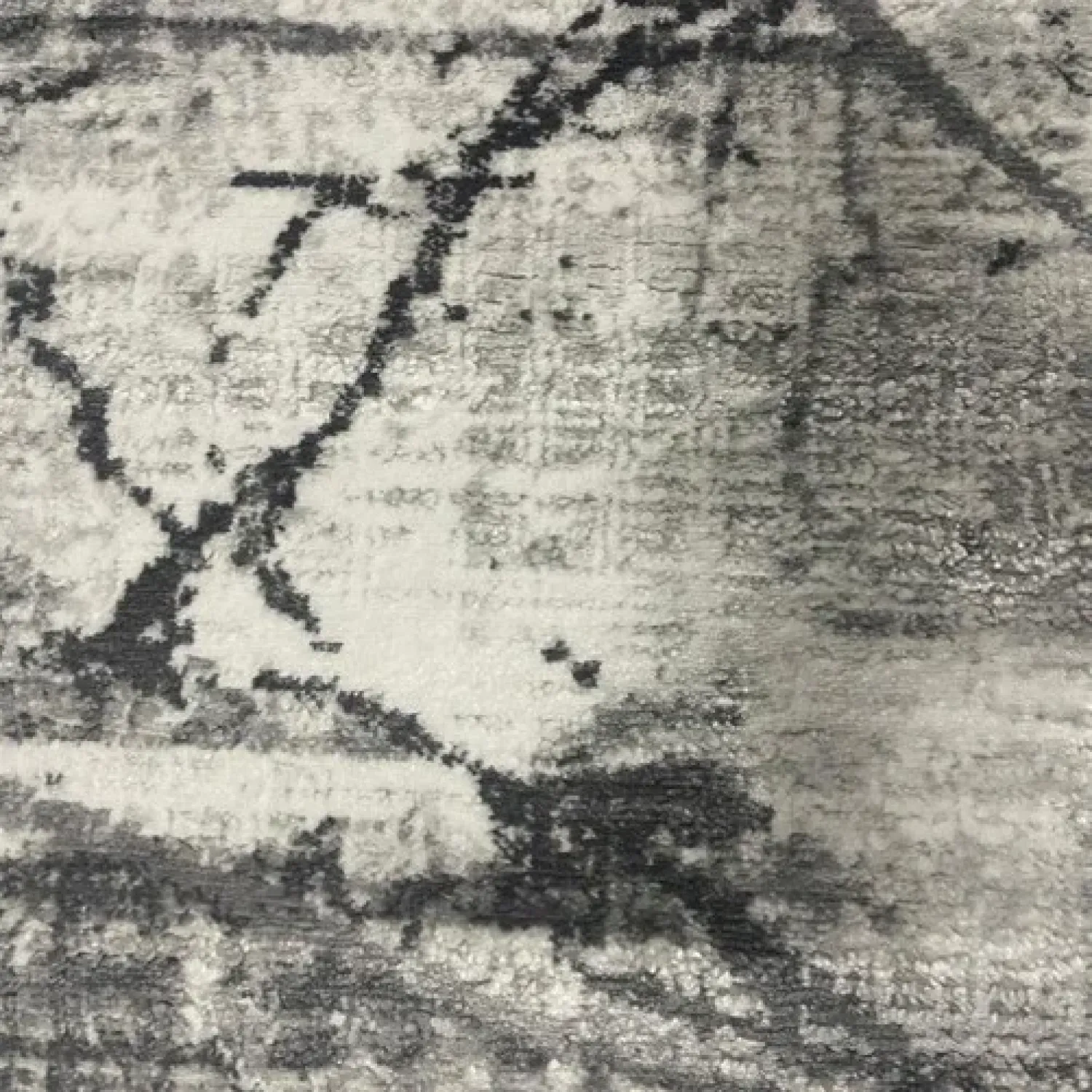 Χαλιά Ανάγλυφα Με Βελούδινη Υφή Lazer Grey Antrasit LZ287 Σετ Κρεβατοκάμαρας 3Τμχ