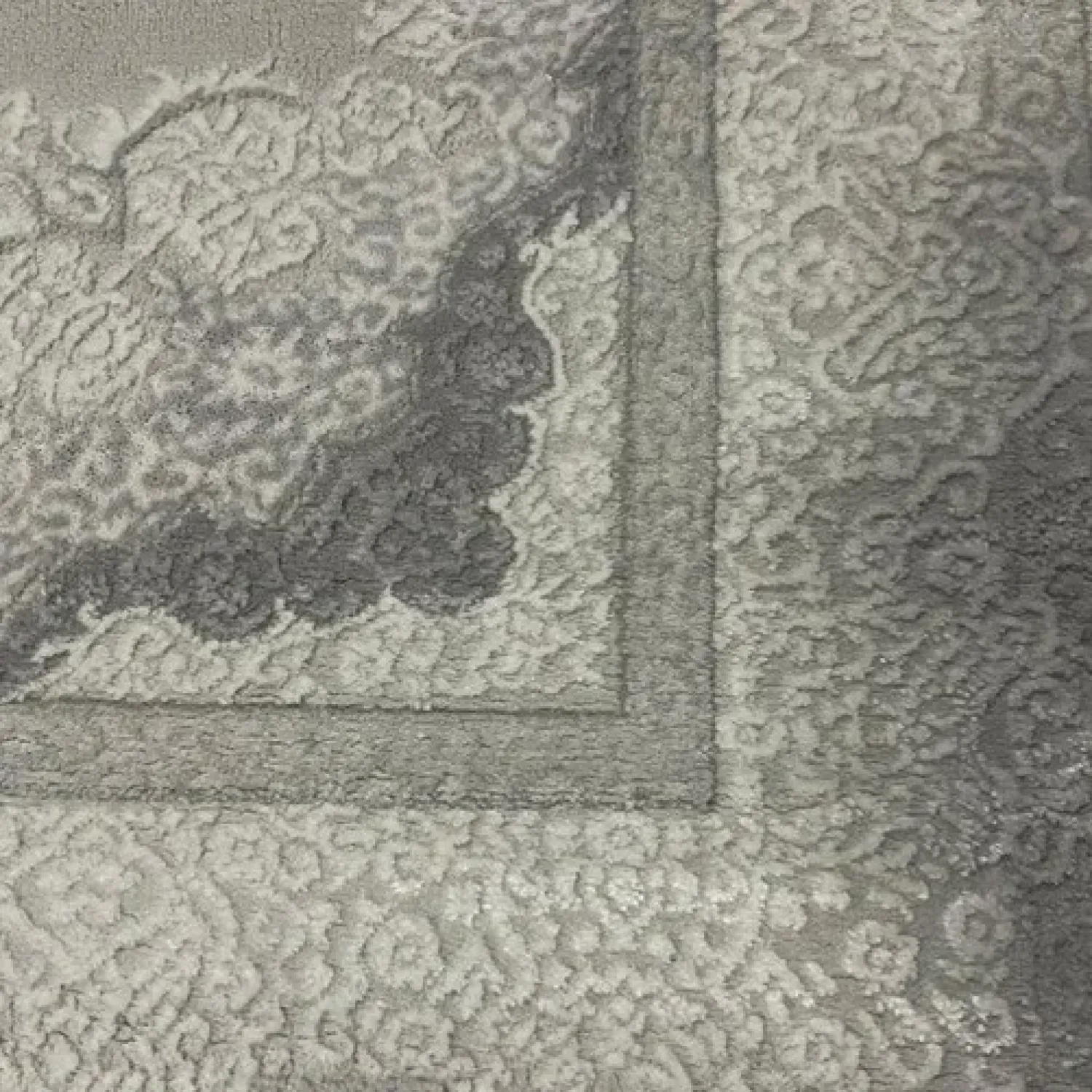 Χαλιά Ανάγλυφα Με Βελούδινη Υφή Lazer L.Grey LZ193 Στρογγυλά