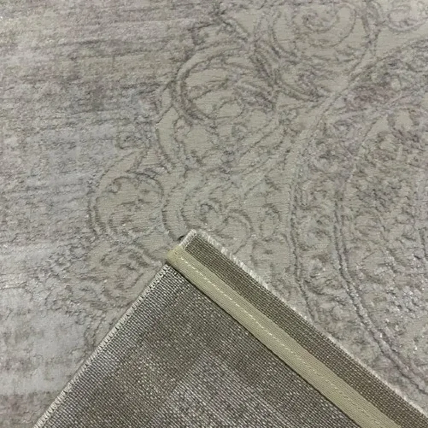 Χαλιά Ανάγλυφα Με Βελούδινη Υφή Lazer Cream Beige LZ288 Στρογγυλά