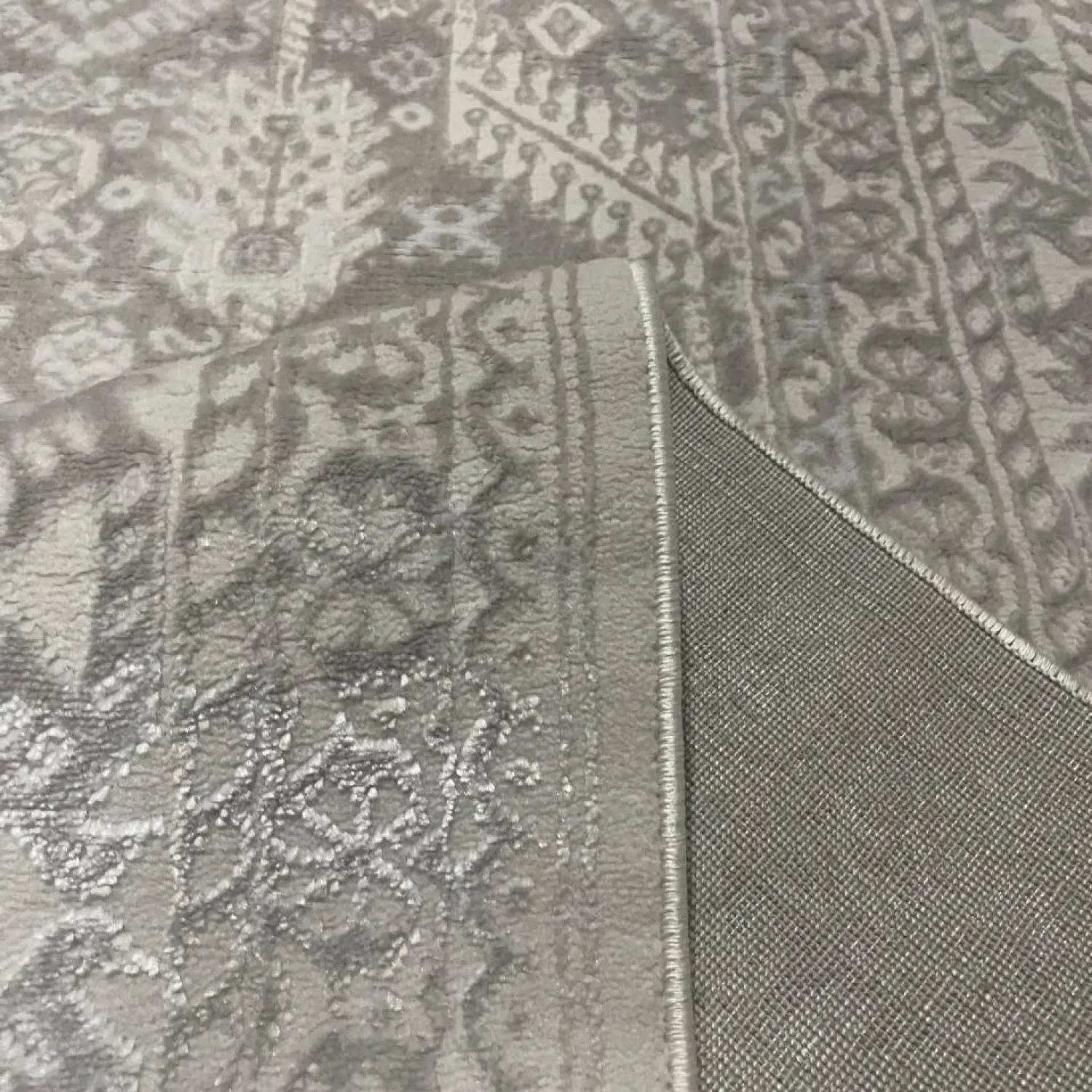 Χαλιά Ανάγλυφα Με Βελούδινη Υφή Lazer Cream Beige LZ290 Στρογγυλά