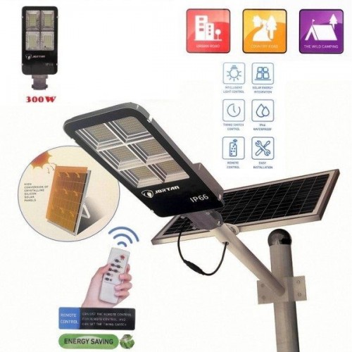 Ηλιακό Φωτιστικό Δρόμου LED 300W IP66 JORTAN