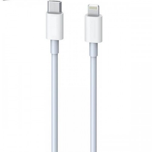 USB 2.0 Cable USB-C male - Lightning Λευκό 1.2m Andowl Q-SJ2