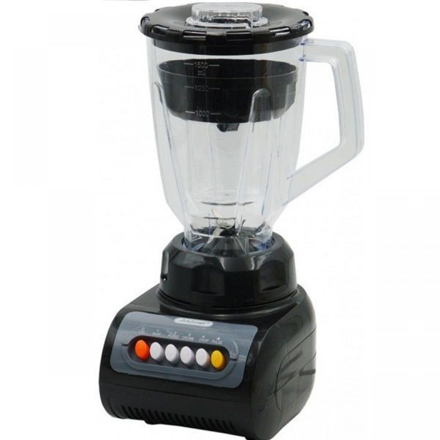 Andowl Μπλέντερ με Γυάλινη Κανάτα 1.5lt 600W Μαύρο