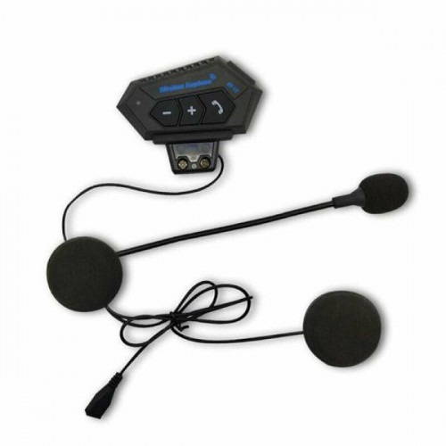 Ενδοεπικοινωνία Μονή για Κράνος Μηχανής με Bluetooth BT-12