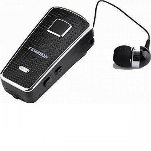 Bluetooth Handsfree Ακουστικό Πέτου Μαύρο