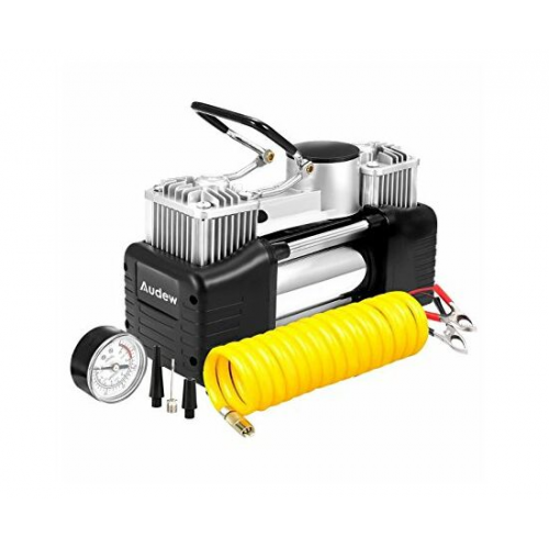 Κομπρεσέρ Αέρος Τρόμπα Αυτοκινήτου 2 Cylinder Air Compressor 85FLOW 12V CTC-1102