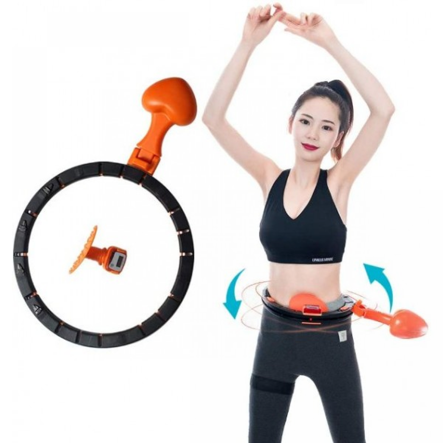 Smart Hula Hoop Γιά Αδυνάτισμα Με Αυτόματη Καταμέτρηση