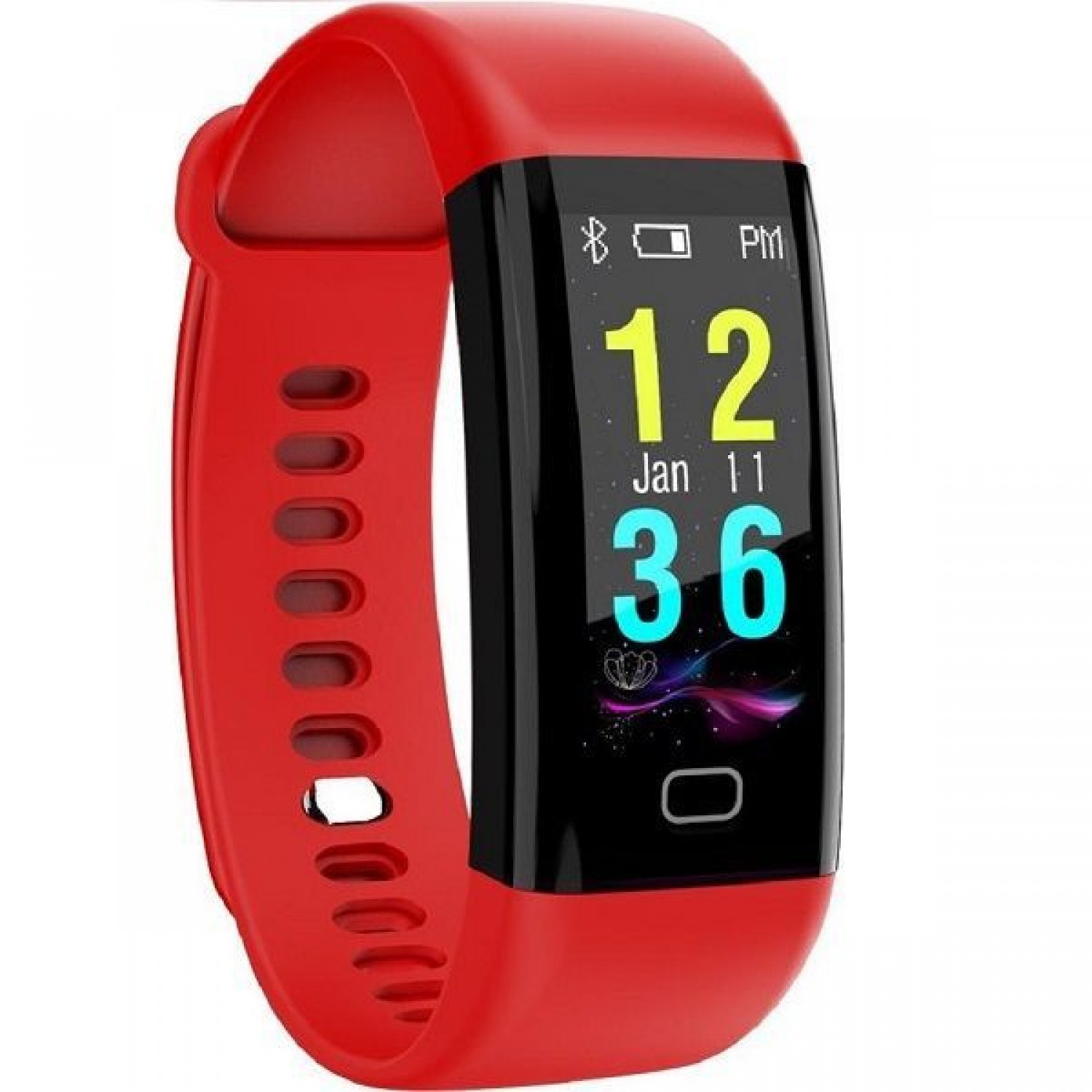 Activity Tracker με Παλμογράφο  D12 Κόκκινο