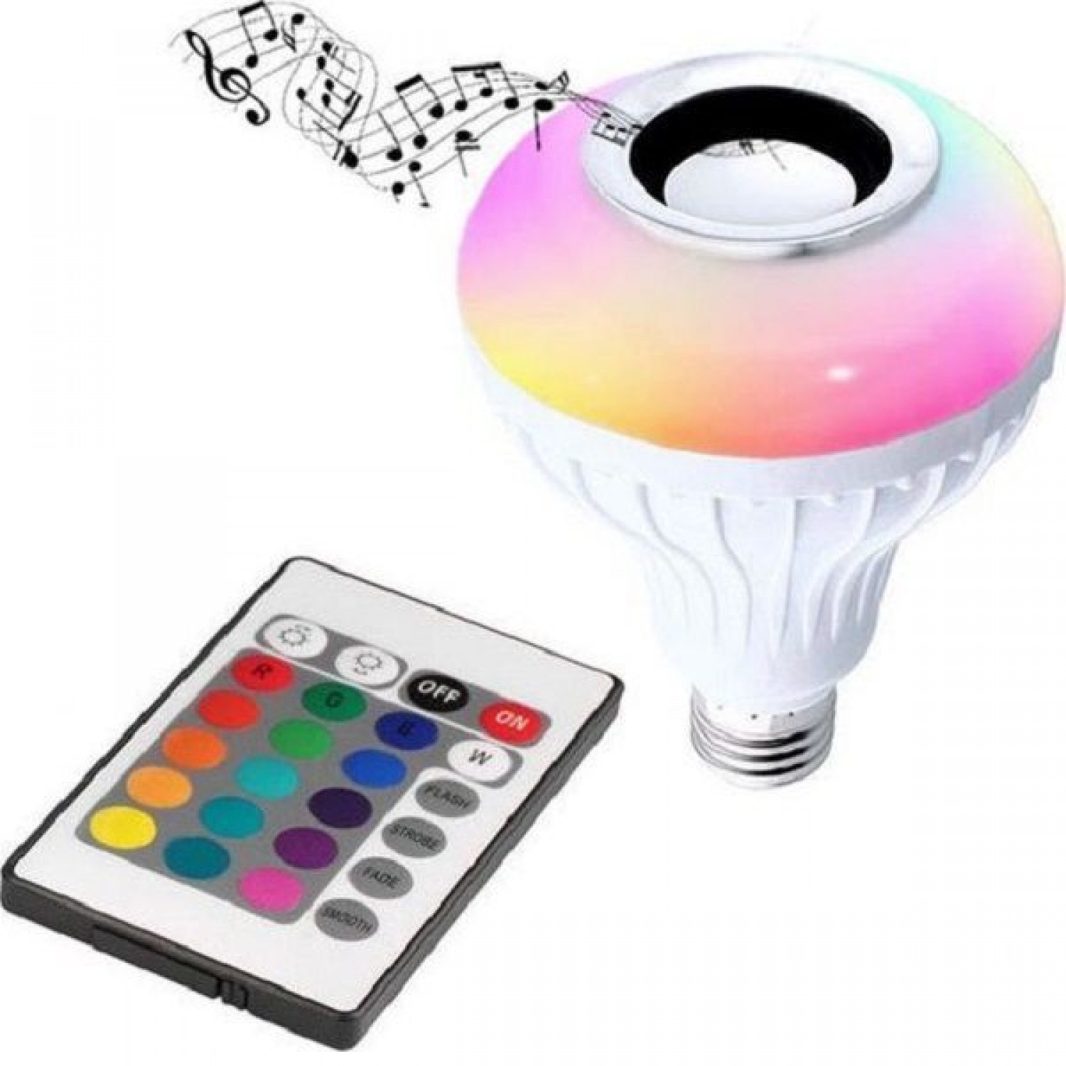 Smart Λάμπα LED για Ντουί E27 RGB 250lm
