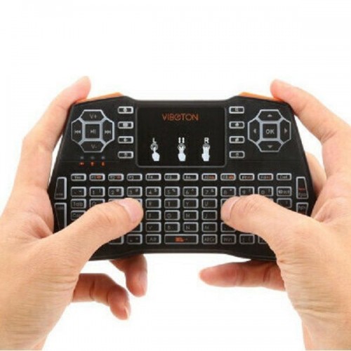 Ασύρματο Πληκτρολόγιο με Touchpad MINI  Viboton i8 Plus