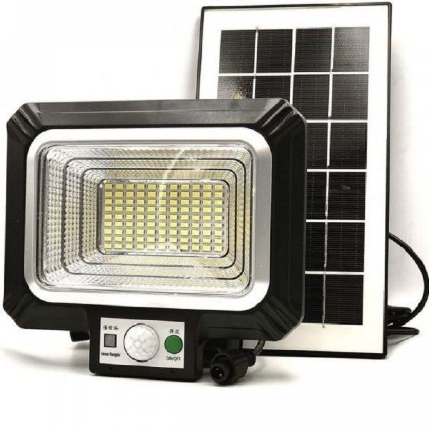 Ηλιακός Προβολέας Στεγανός IP65 30W με Αισθητήρα Κίνησης και Τηλεχειριστήριο GD-830