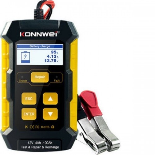 Ελεγκτής Μπαταριών Αυτοκινήτου 12V Konnwei KW510