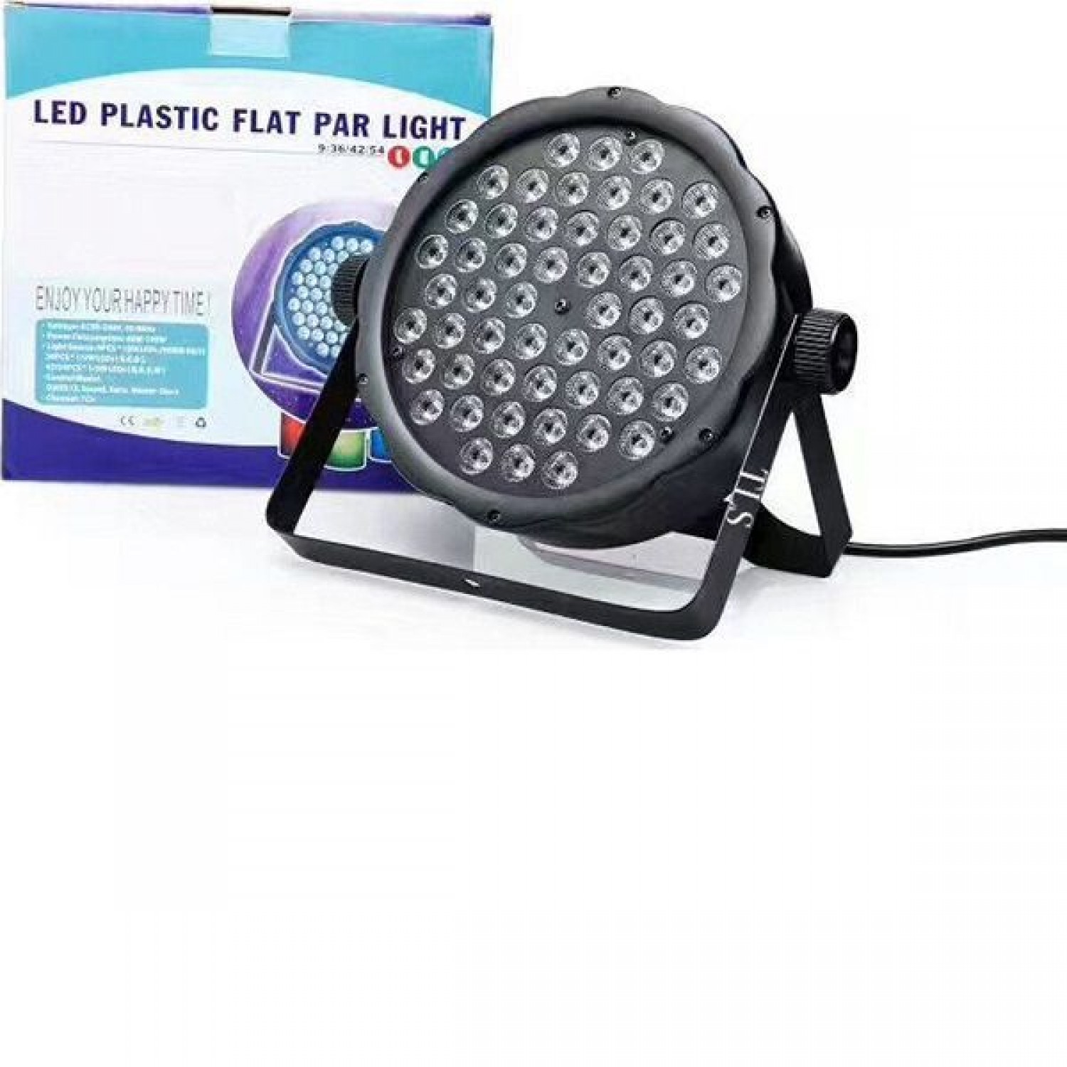 Φωτορυθμικό LED PAR DMX 54 Cb DJ RGB DMX512