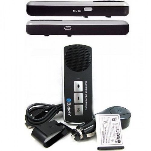 Bluetooth Αυτοκινήτου για το Αλεξήλιο (με USB θύρα Φόρτισης) 3205