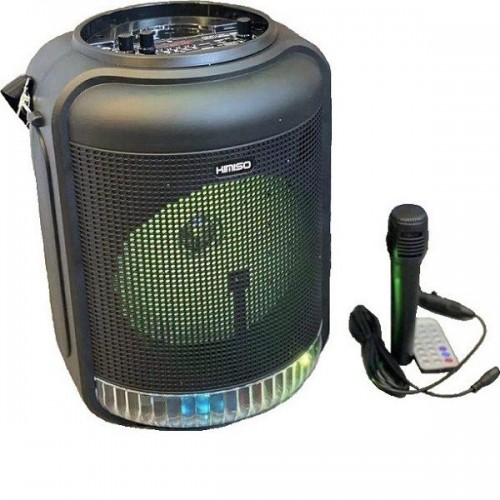 Σύστημα Karaoke με Ενσύρματο Μικρόφωνο Kimiso σε Μαύρο Χρώμα QS-4001