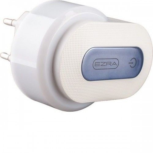 Ezra Φορτιστής Χωρίς Καλώδιο με 2 Θύρες USB-A Λευκός