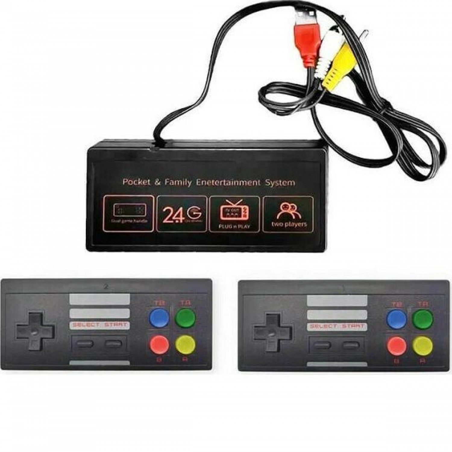Ηλεκτρονική Παιδική Ρετρό Κονσόλα Extreme Mini Game Box 8bit 3000 Ενσωματωμένα