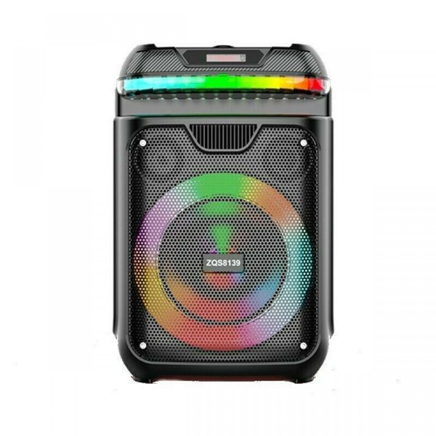 Ασύρματο Ηχείο Bluetooth Karaoke με Μικρόφωνο και χειριστήριο 15W Μαύρο  ZQS 8139
