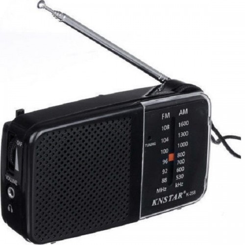 Knstar K-258 Ραδιοφωνάκι Μαύρο