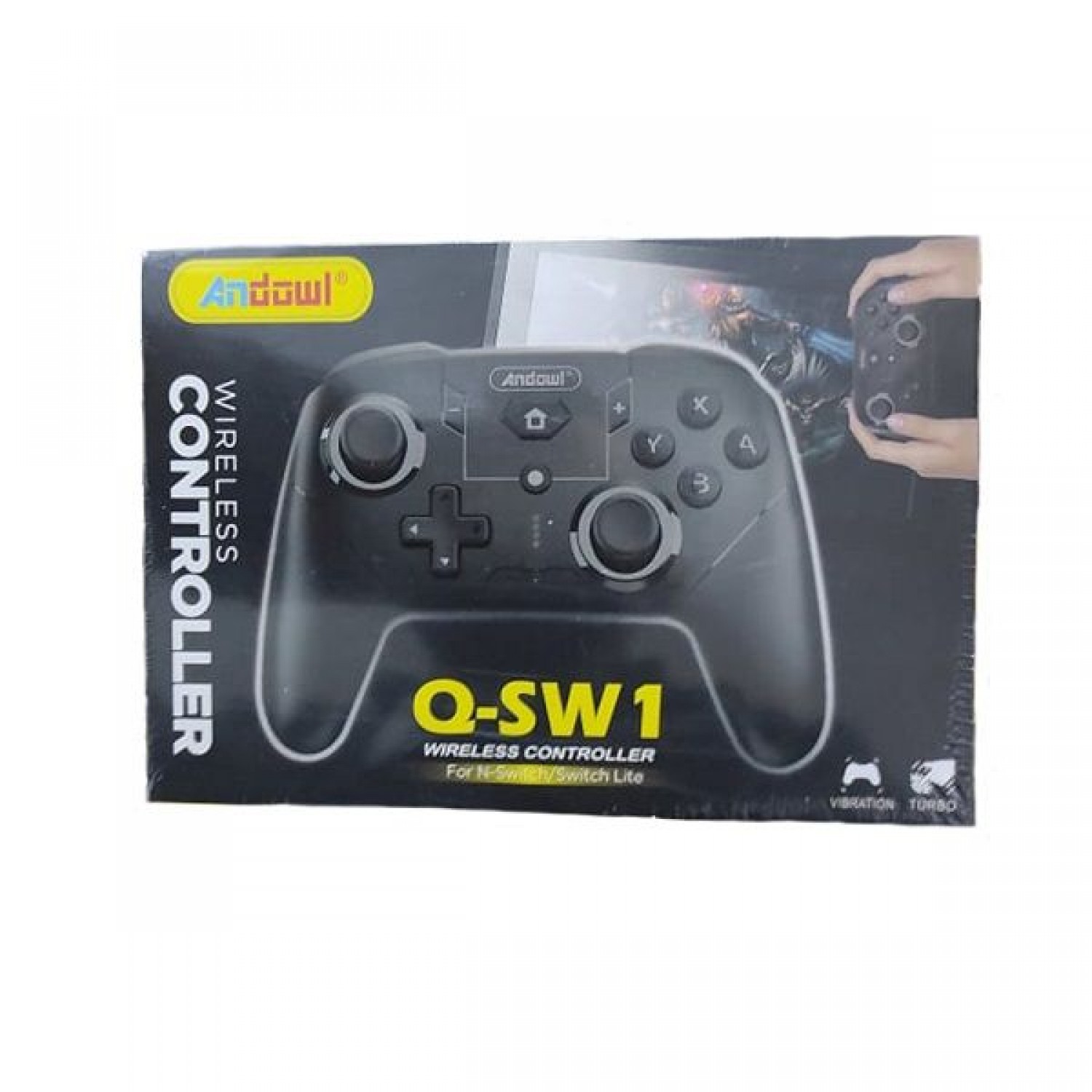Andowl Q-SW1 Ασύρματο Gamepad για Switch Μαύρο