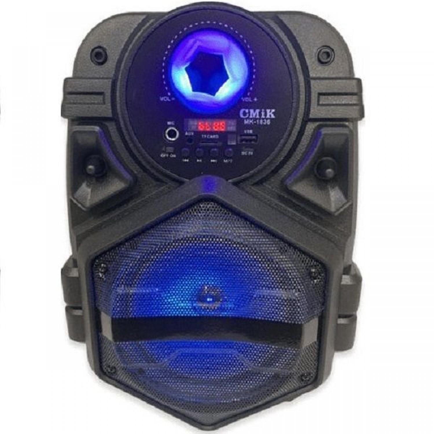 Φορητό Ηχείο Bluethooth - Karaoke σε Μαύρο Χρώμα CMIK MK-1836