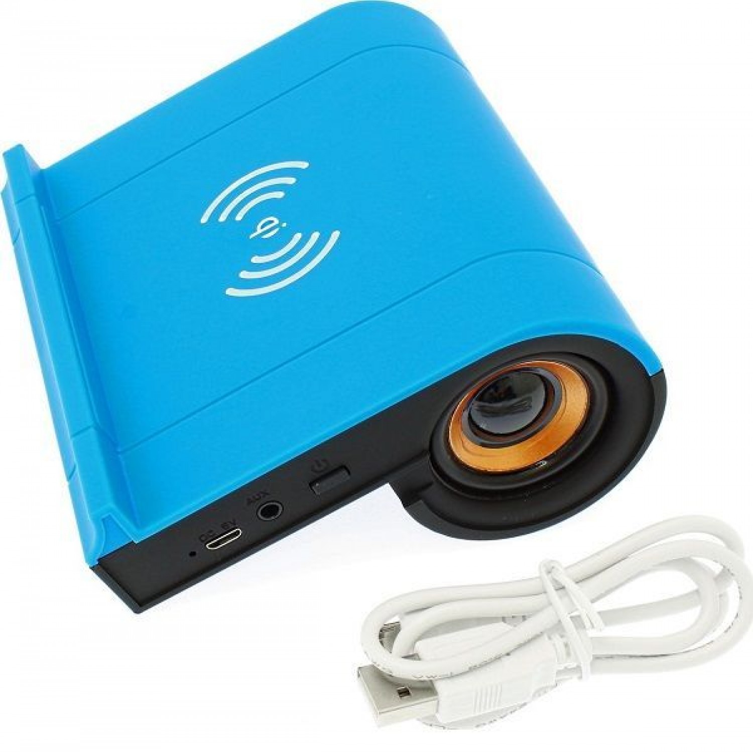 Ασύρματο Φορητό Ηχείο - Φορτιστής bluetooth Wireless Charging Pad (Qi) JX-01