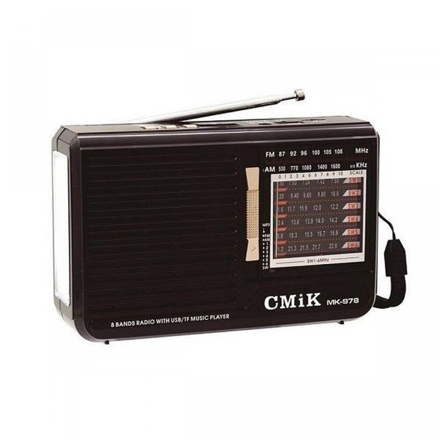 Retro Ραδιόφωνο Επαναφορτιζόμενο με Bluetooth και USB CMiK MK-978