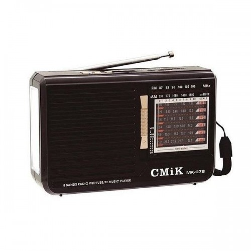 Retro Ραδιόφωνο Επαναφορτιζόμενο με Bluetooth και USB CMiK MK-978