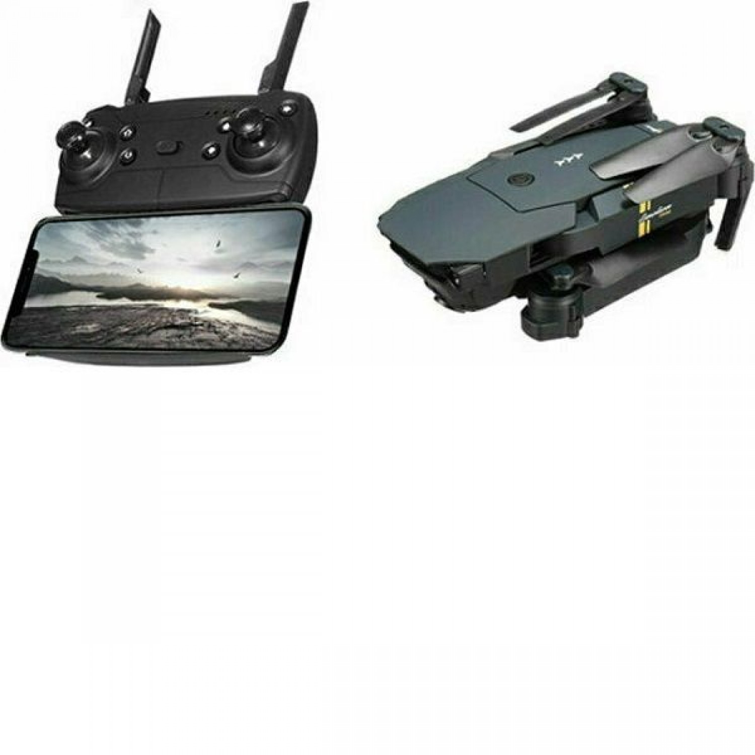 Drone με 4K Κάμερα και Χειριστήριο, Συμβατό με Smartphone