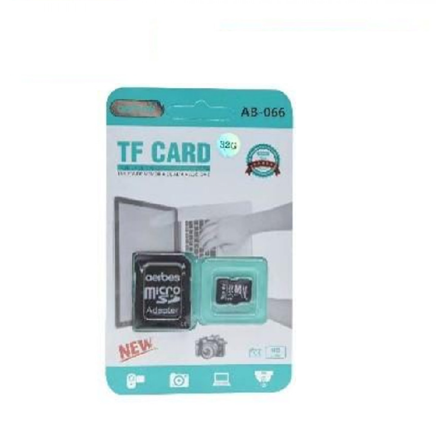 Κάρτα Μνήμης microSDXC 32GB με αντάπτορα AB-S066-32