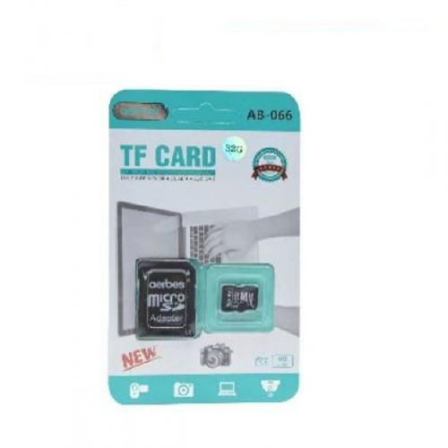 Κάρτα Μνήμης microSDXC 32GB με αντάπτορα AB-S066-32