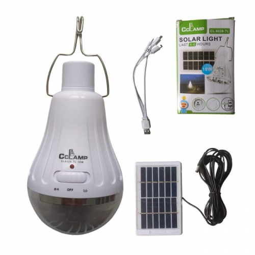Αυτόνομη Ηλιακή Λάμπα Led με Γάντζο CL-6028-7L